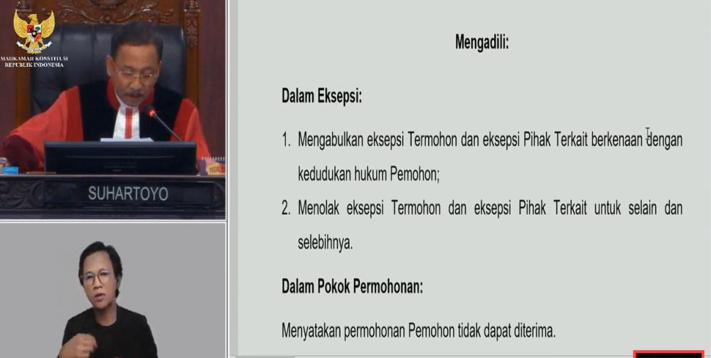 MK Tolak Gugatan PSU Banjarbaru, Lisa-Wartono Segera Ditetapkan