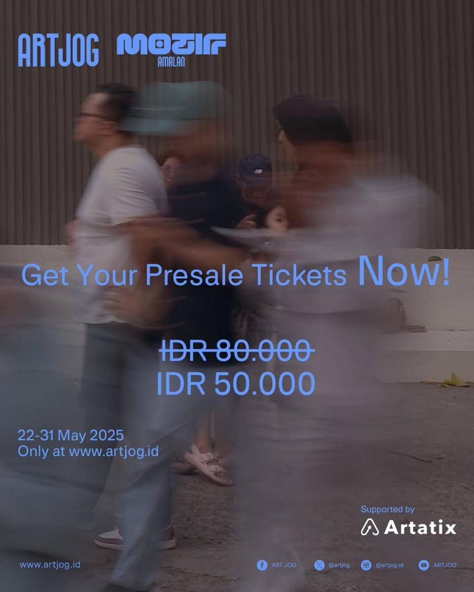 Harga tiket presale ARTJOG 2025 (instagram.com/artjog.id)