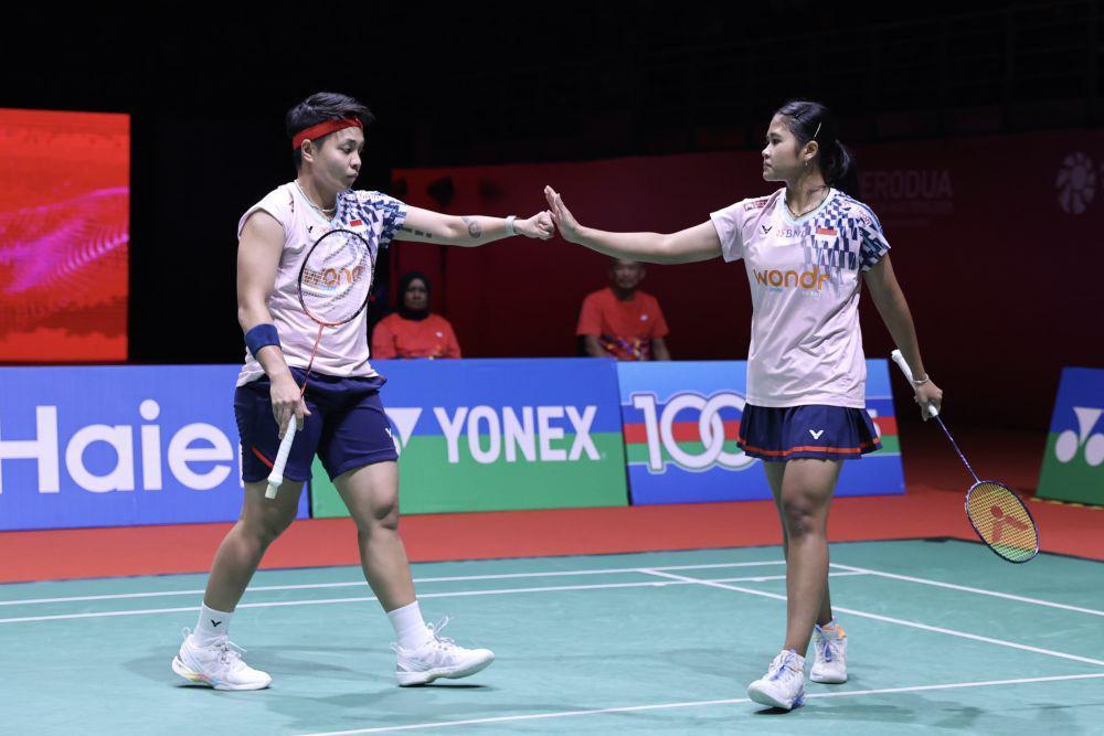 Apriyani/Febi Tembus ke Babak 16 Besar Indonesia Open 2025