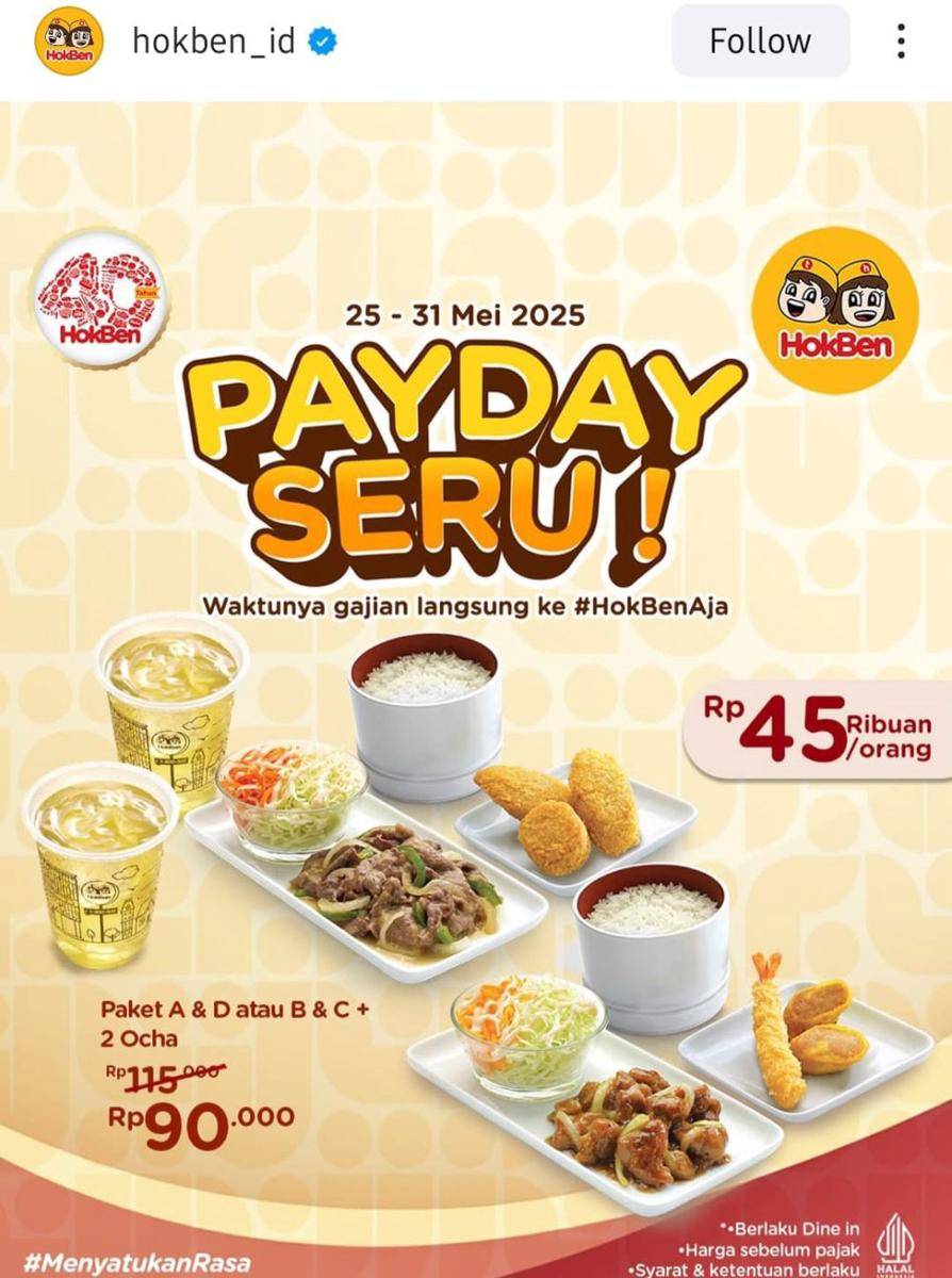 Promo HokBen Mei 2025 (instagram.com/hokben_id)