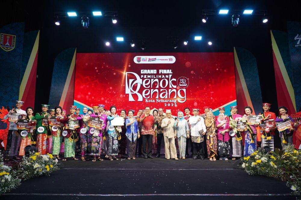 Grand Final Pemilihan Denok Kenang Kota Semarang 2025 yang digelar di Taman Budaya Raden Saleh (TBRS). (dok. Pemkot Semarang)