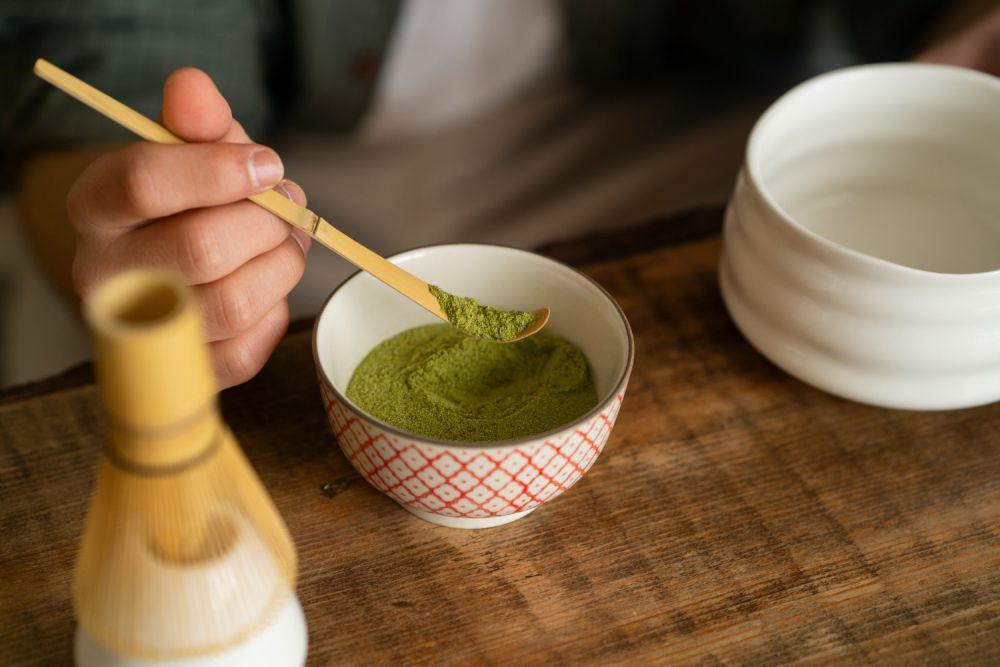 Ilustrasi bubuk matcha (freepik.com/freepik)