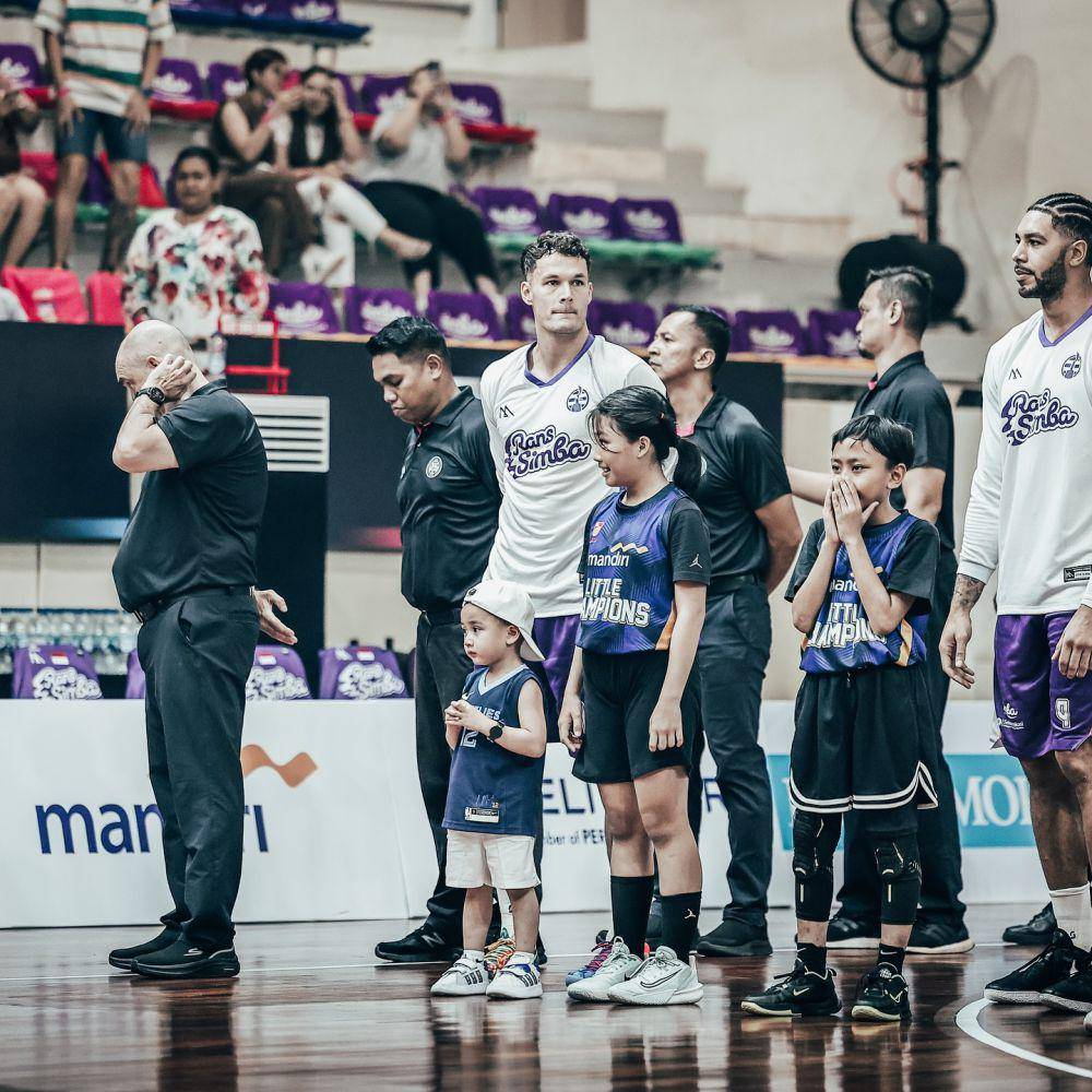 Rayyanza jadi pendamping pemain IBL (instagram.com/ibl)