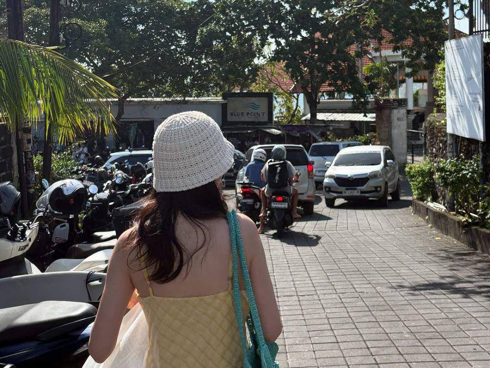 potret Kim Ji Eun liburan di Bali (instagram.com/kj_ieun)