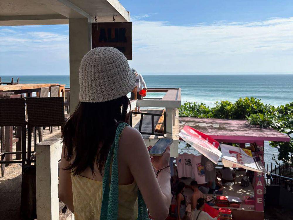 potret Kim Ji Eun liburan di Bali (instagram.com/kj_ieun)