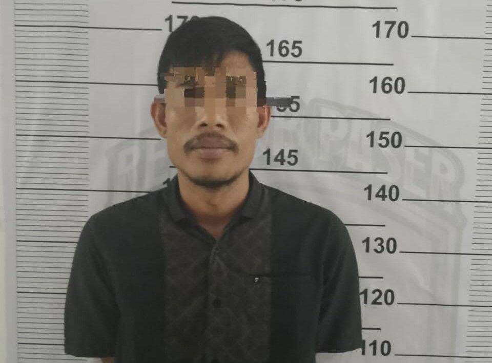 Akibat perbuatannya, MTR terancam hukuman penjara maksimal 7 tahun.  (Dok. Polres Paser)