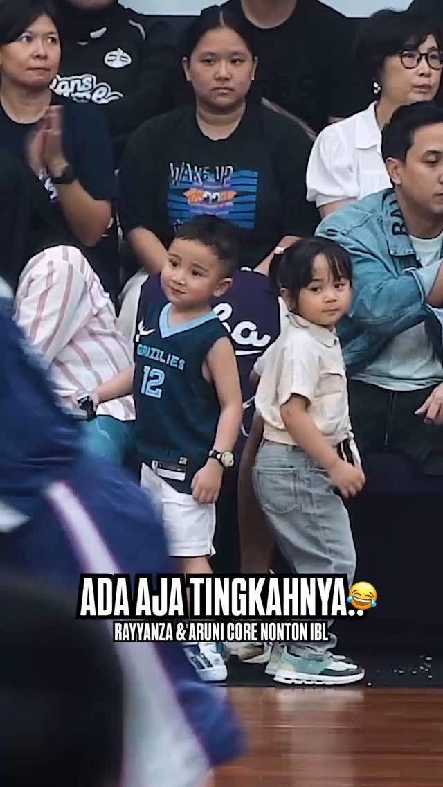 Rayyanza jadi pendamping pemain IBL (instagram.com/ibl)