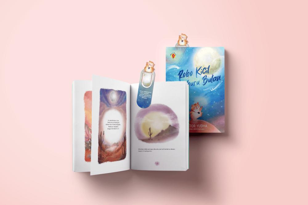 [REVIEW] Robo Kicil Memburu Bulan, Buku Anak yang Puitis dan Filosofis