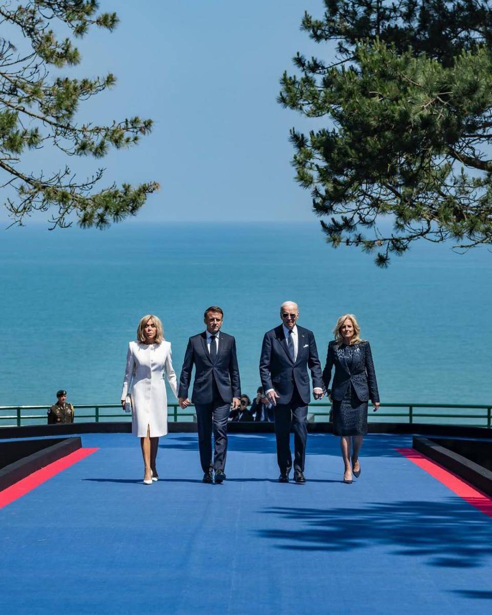 Brigitte Macron dan Emmanuel Macron. (instagram.com/emmanuelmacron)