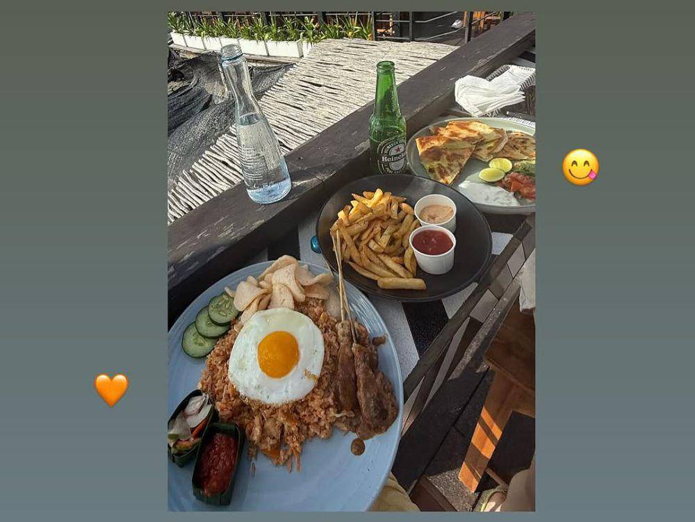 potret Kim Ji Eun liburan di Bali (instagram.com/kj_ieun)