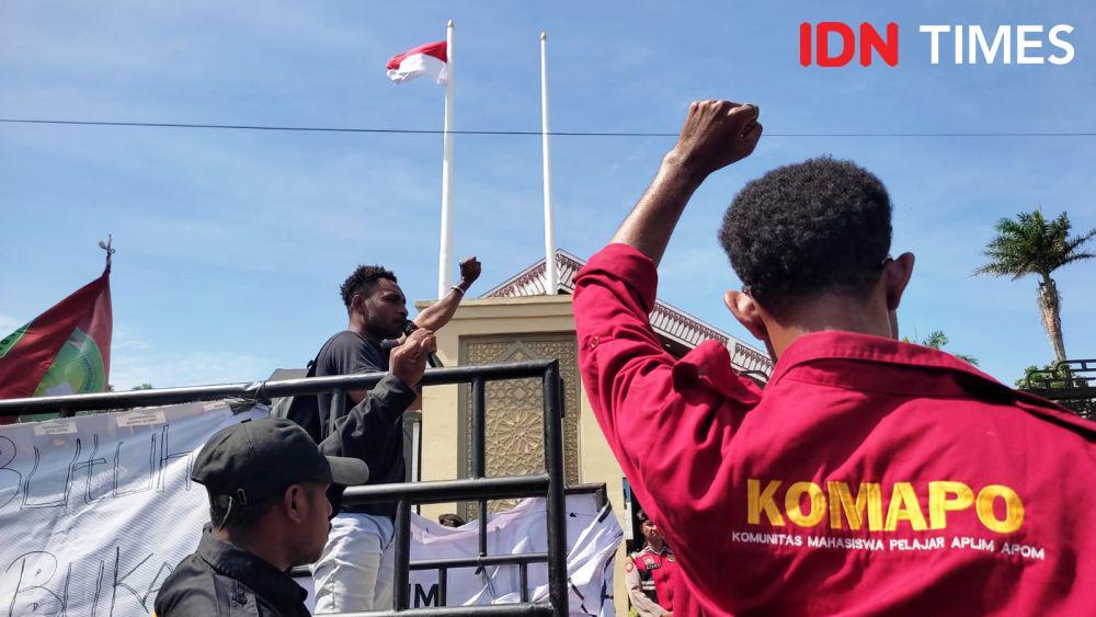 Unjuk Rasa Mahasiswa Papua di Aceh, Tuntut Penarikan Militer