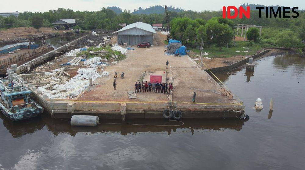 Kegiatan reklamasi ilegal di Kayong Utara bakal disanksi. (IDN Times/istimewa).