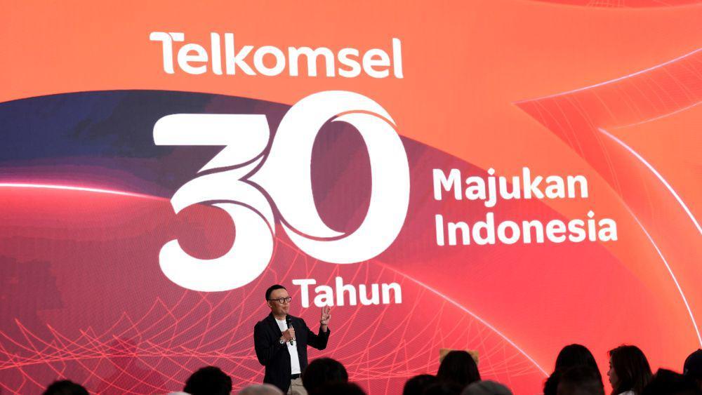 Direktur Marketing Telkomsel, Derrick Heng, saat perayaan “30 Tahun, 30 Kejutan”. (Dok. Telkomsel)