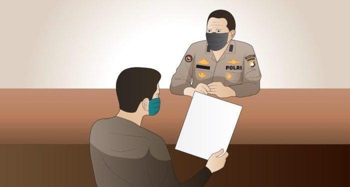 Ilustrasi lapor polisi. (Dok. Polda Jabar)
