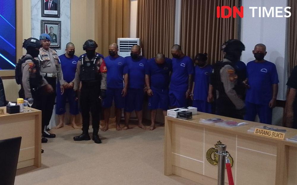 Polresta Banyumas Ciduk 10 Preman, Dua Orang Diduga Peras Warga