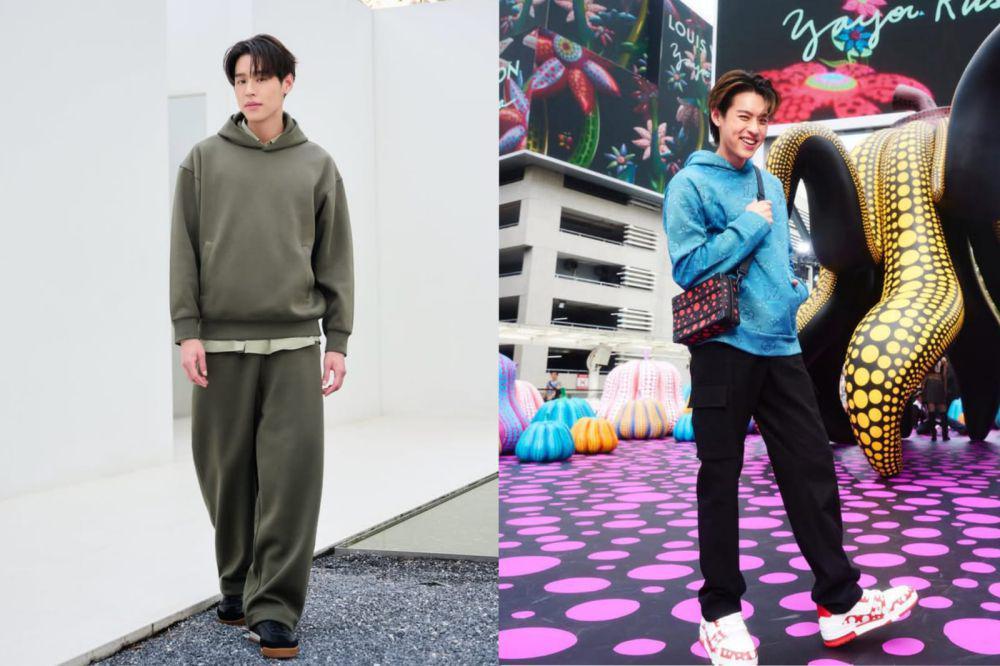 7 Ide OOTD Pakai Hoodie ala Aktor Billkin Putthipong, Youthful Calm