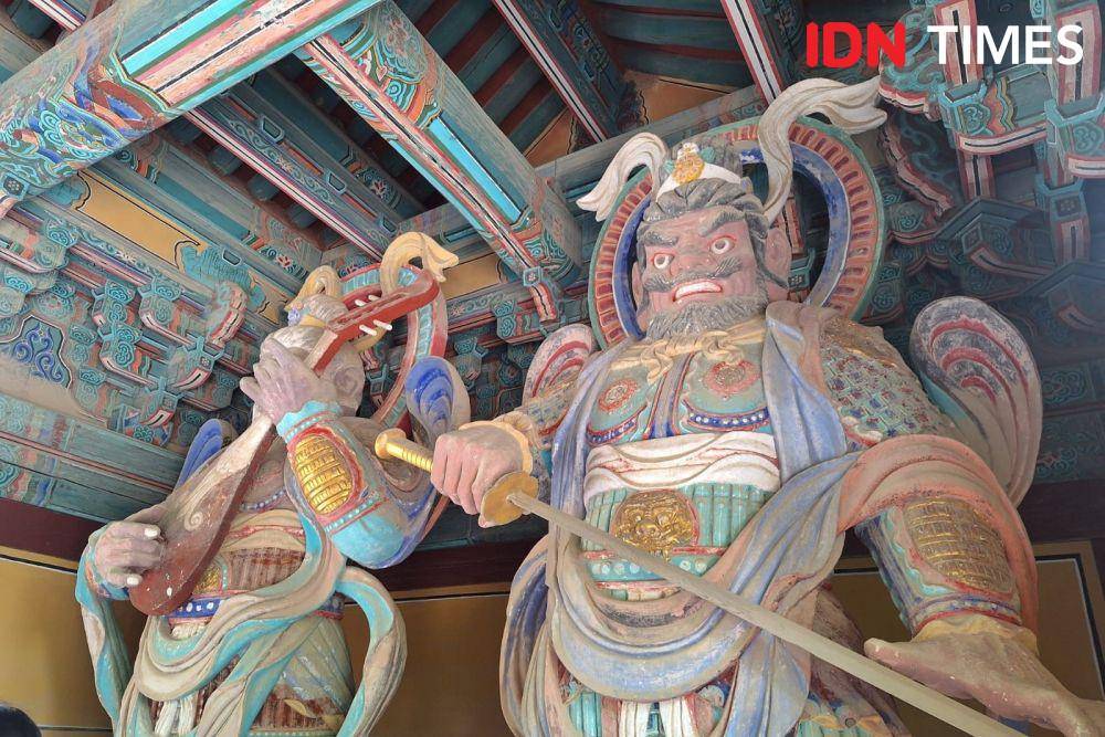 Kuil Bulguksa di Gyeongju (IDN Times/Satria Permana)