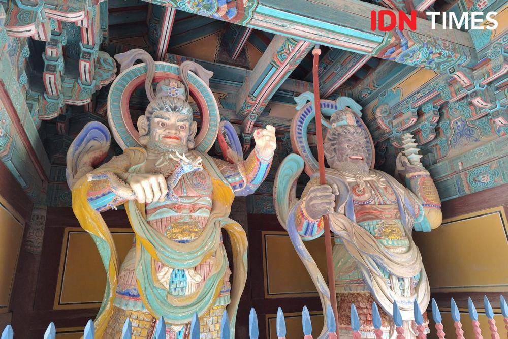 Kuil Bulguksa di Gyeongju (IDN Times/Satria Permana)