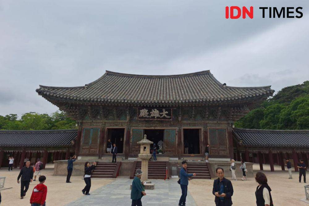 Kuil Bulguksa di Gyeongju (IDN Times/Satria Permana)