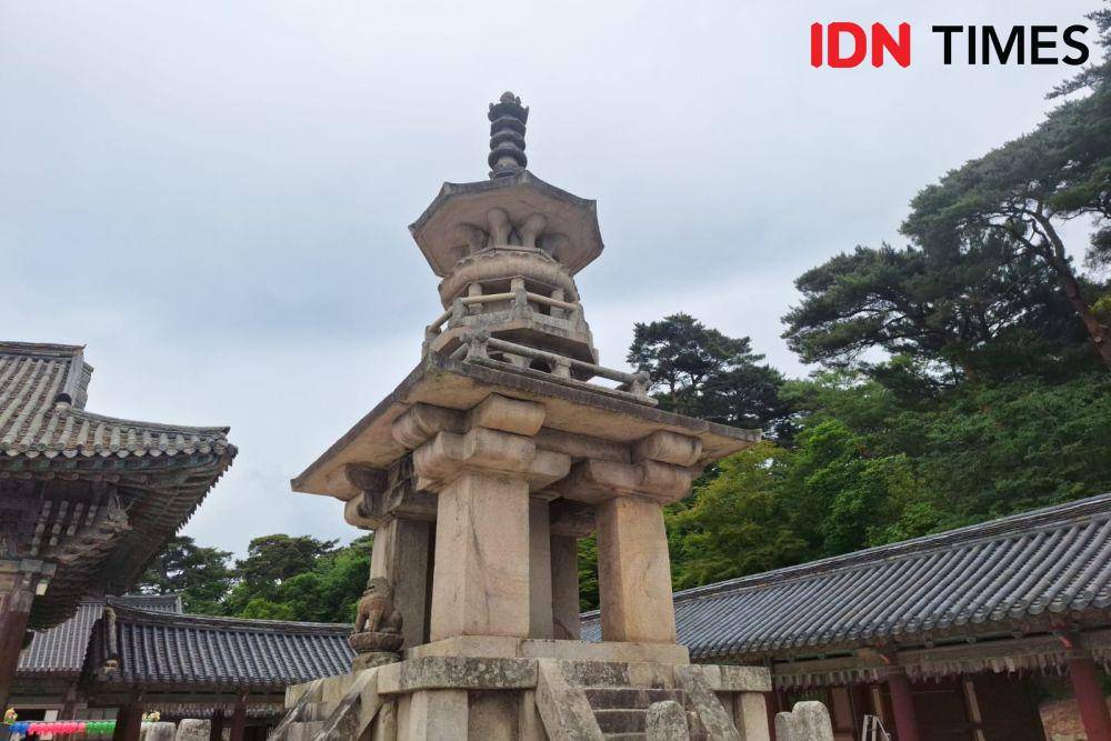 Kuil Bulguksa di Gyeongju (IDN Times/Satria Permana)