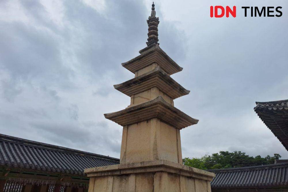 Kuil Bulguksa di Gyeongju (IDN Times/Satria Permana)