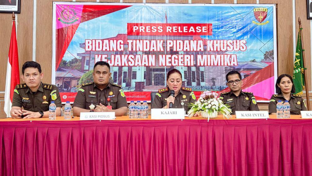 Kejari Mimika Tetapkan Satu Tersangka Korupsi Proyek Jembatan Agimuga