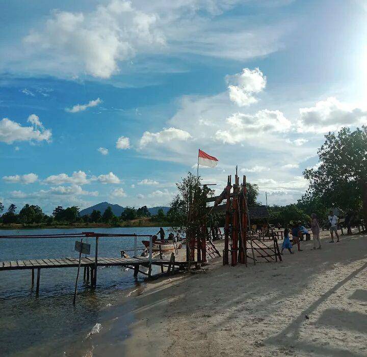 Danau Pading, Bangka Tengah (google.com/maps/Syifa Annisa)