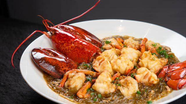 ilustrasi olahan dari lobster