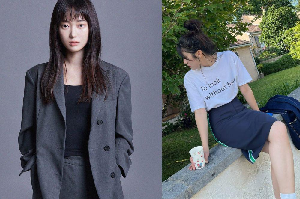 7 Gaya OOTD Kece ala Yoo Yu Jin, Pemeran Our Unwritten Seoul