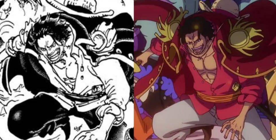 Gol D. Roger pada God Valley di Anime dan Manga One Piece ((Dok. Shueisha, Eiichiro Oda/One Piece, Toei Animation/One Piece))