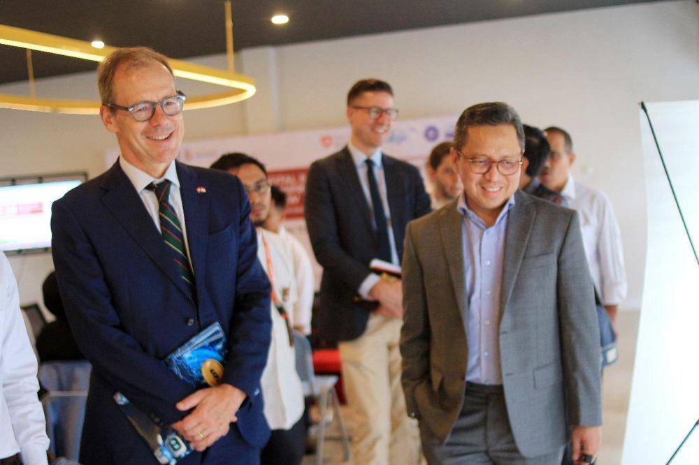 Kunjungan Duta Besar Swiss ke Universitas Bandar Lampung (UBL) (IDN Times/Istimewa)