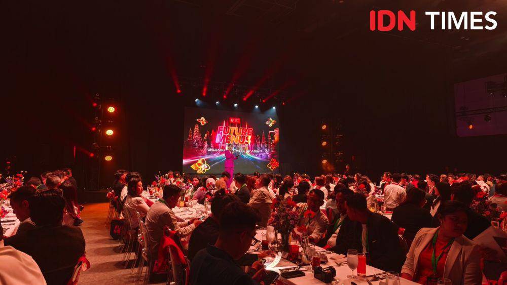 Dinner experience, Future Menus 2025 SEA, Bangkok, Thailand (IDN Times/Dhiya Awlia Azzahra)