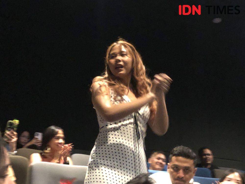 Nadin Amizah soal perilisan konser Selamat Ulang Tahun di fX, Jakarta Selatan, Senin (26/5/2025) (IDN Times/Aditya Mustaqim)