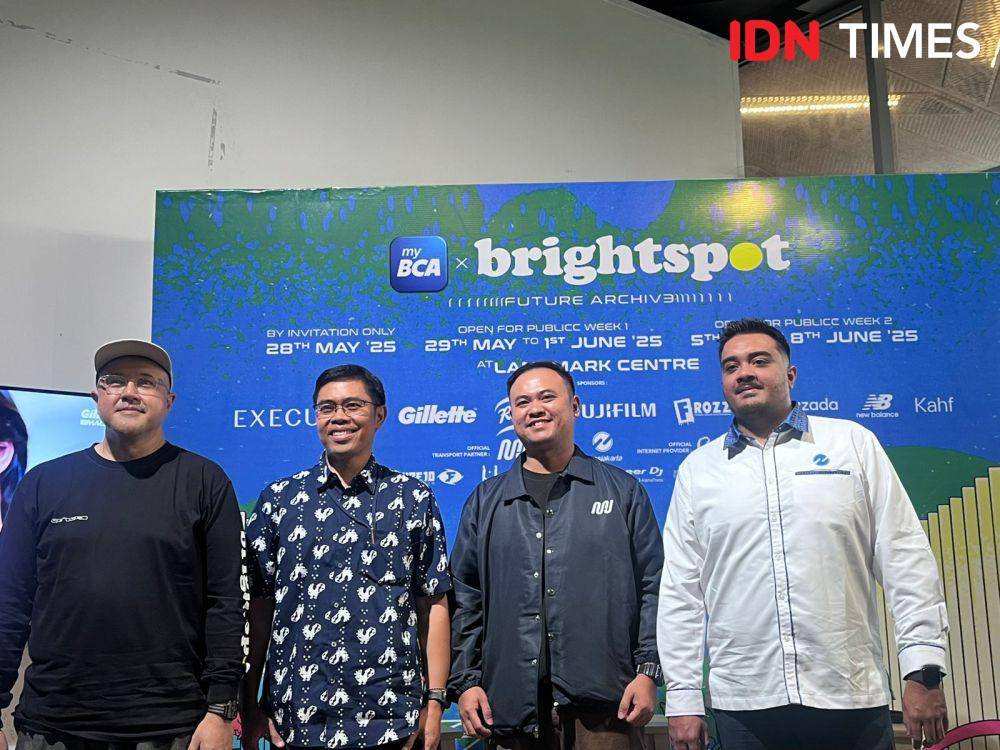 Press conference myBCA x Brightspot 2025 pada Senin (26/5/2025) di Soona Space, Senayan Park, Jakarta (IDN Times/Nisa Zarawaki)