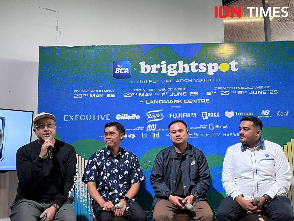 Press conference myBCA x Brightspot 2025 pada Senin (26/5/2025) di Soona Space, Senayan Park, Jakarta (IDN Times/Nisa Zarawaki)