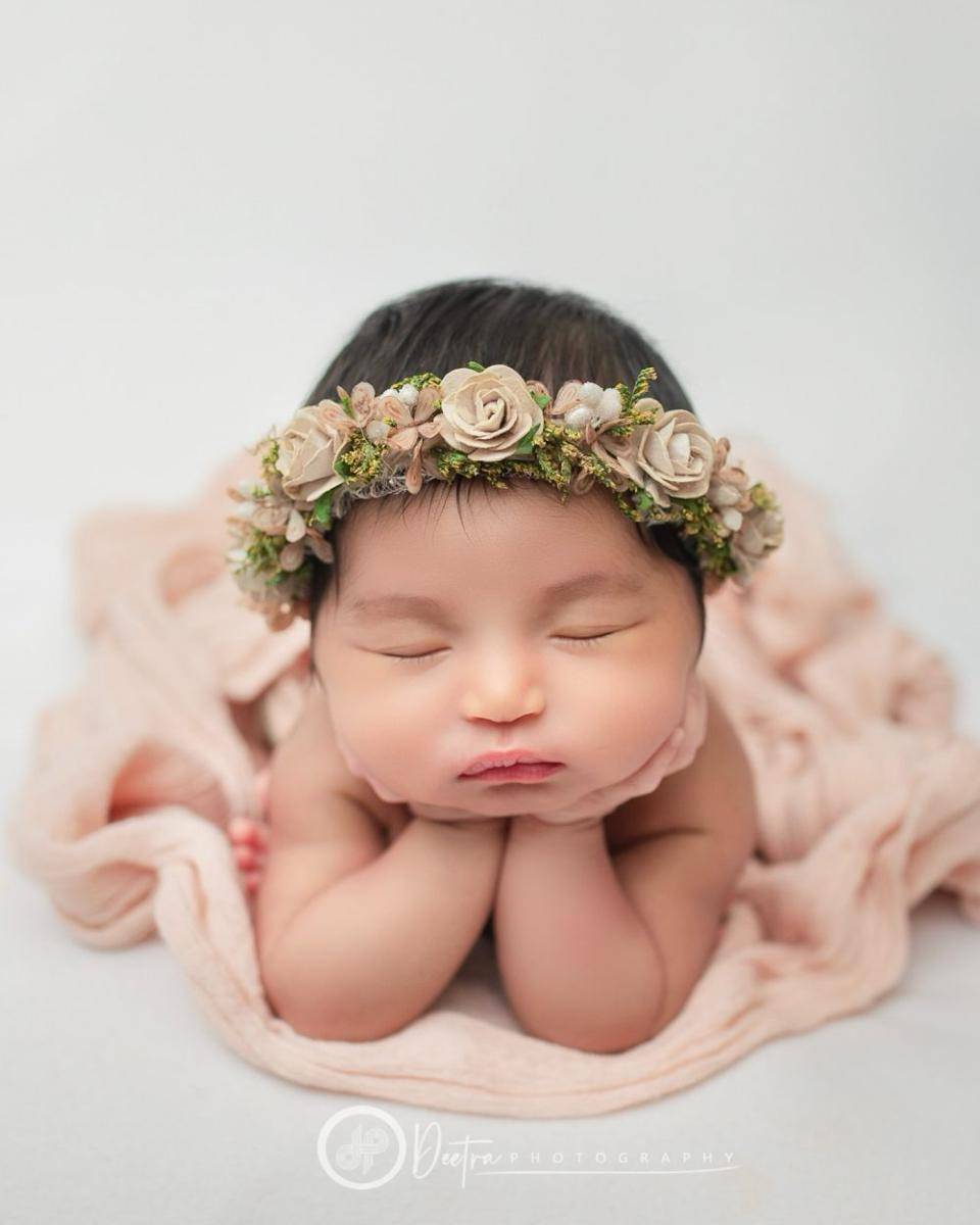 pemotretan newborn anak Siti Badriah (instagram.com/sitibadriahh)