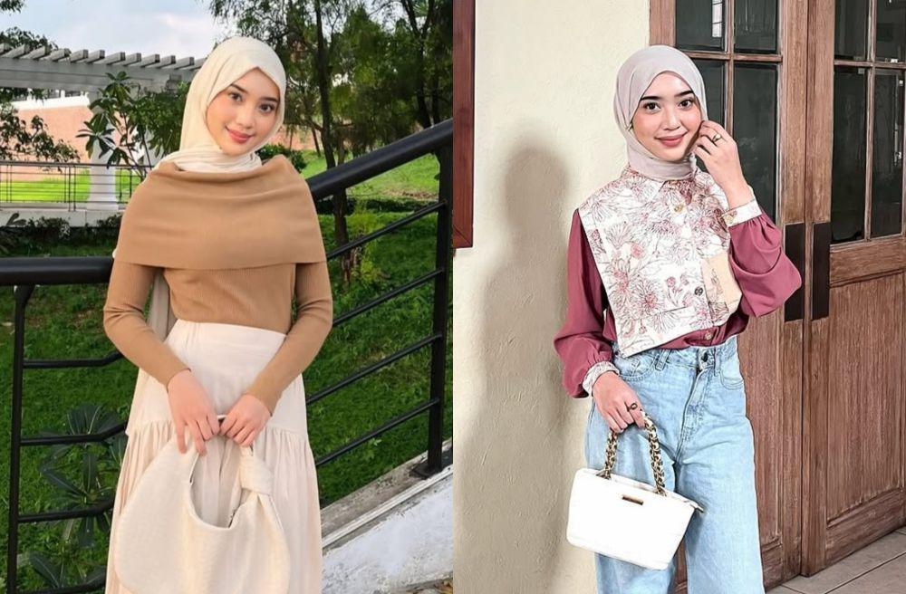 10 OOTD Hijab Casual Teen ala Faradithya Putri, Keren untuk Hangout!