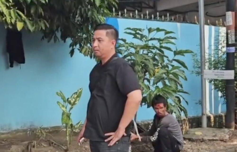 Jukir Liar yang tikam driver ojol ditangkap Jatanras Polda Sumsel. (Dok. Istimewa)