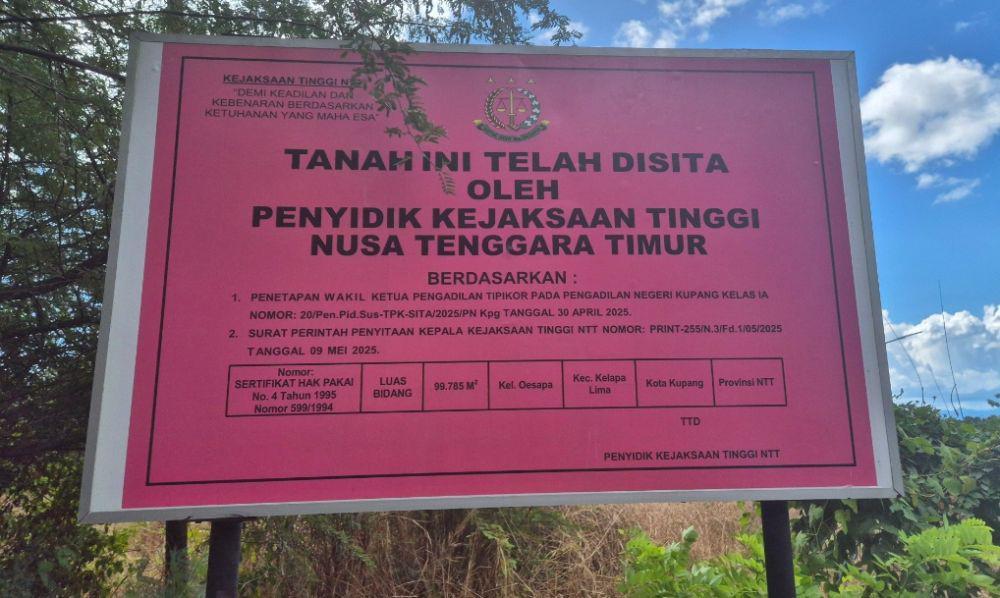 Tiga Warga Kupang Jual Tanah Milik Kemenkumham RI di NTT sejak 2017