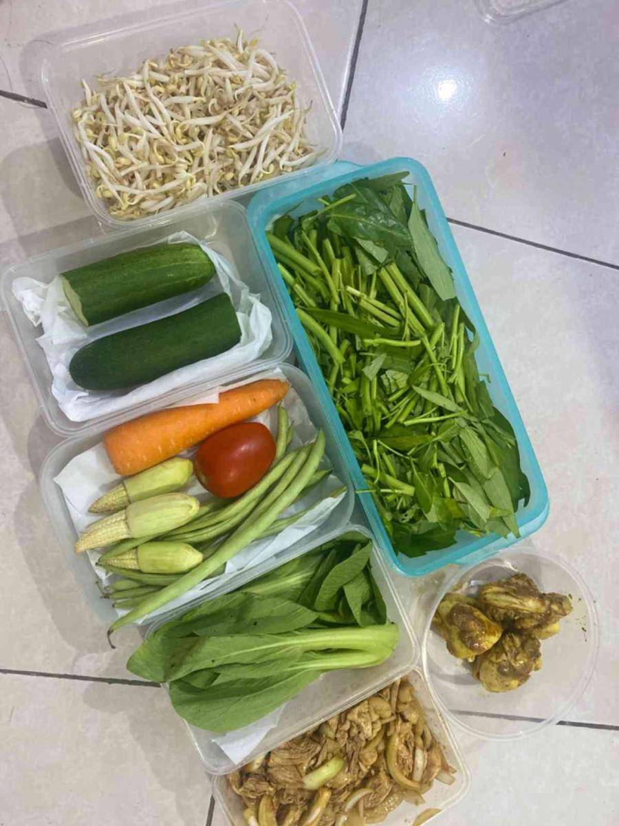 Ilustrasin menyimpan sayur di kulkas (dok pribadi/Cici Nasya Nita)