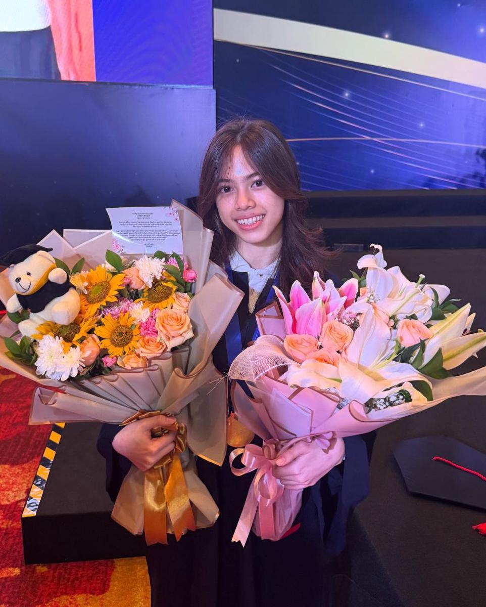 Anak Wulan Guritno Wisuda SMP (Instagram.com/wulanguritno)