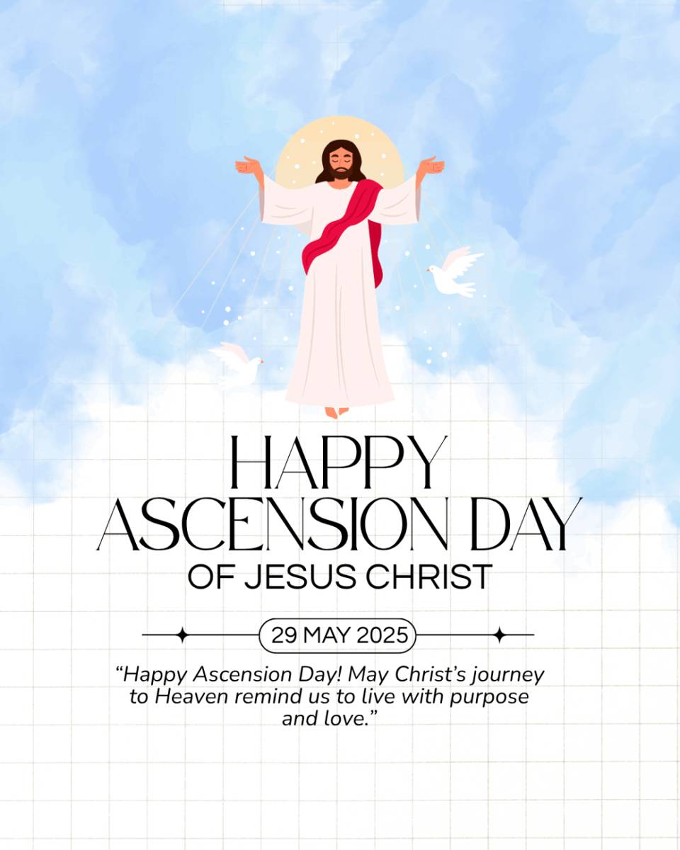Poster Kenaikan Isa Al Masih (canva.com/Vincen Riyan)