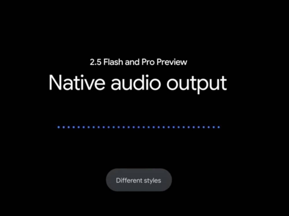 kemampuan audio Gemini 2.5. (youtube.com/Google)