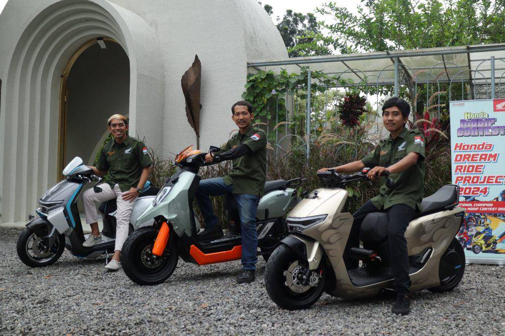 ilustrasi motor Honda (PT AHM)