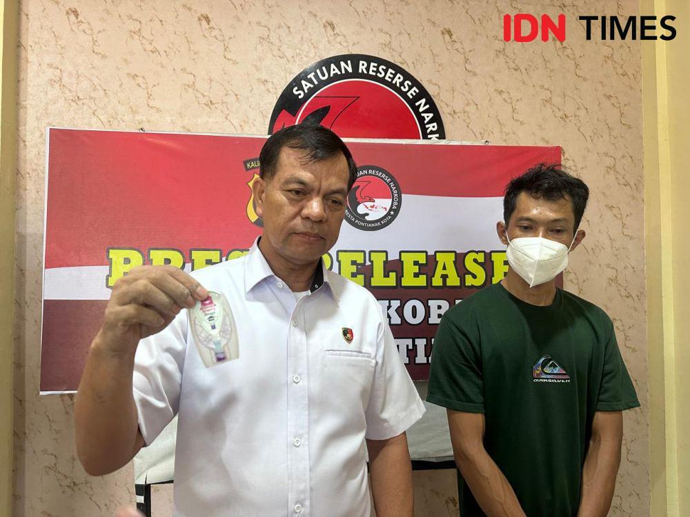 Petani Tayan Tergiur Rp150 Juta hingga Gantungkan 1 Kg Sabu di Motor