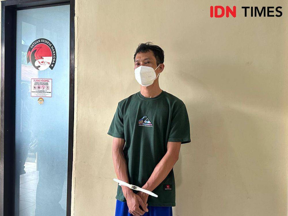 Pria di Pontianak terjerat kasus narkoba. (IDN Times/Teri).
