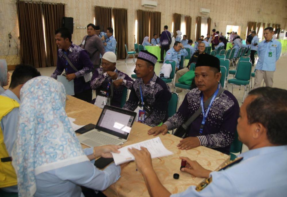 Keberangkatan jemaah haji terakhir asal Lampung, Rabu (28/5/2025). (Dok. Kanwil Kemenag Lampung).