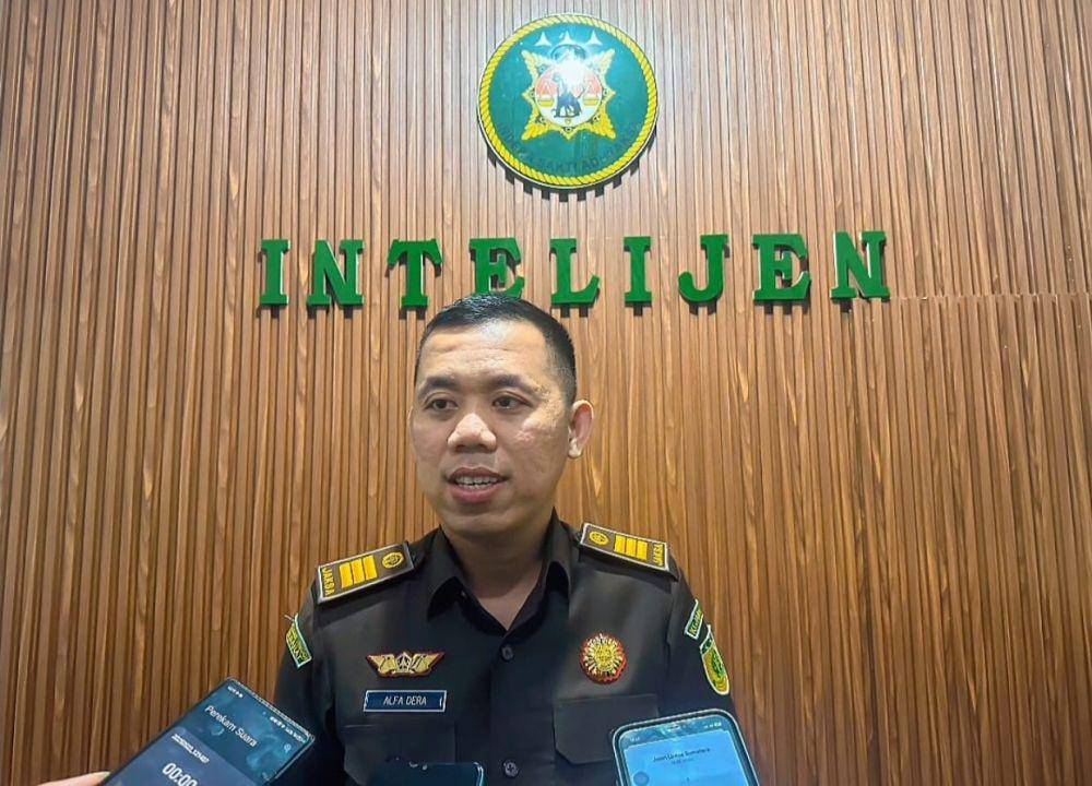 Kasi Intelijen Kejari Lampung Tengah, Alfa Dera. (Dok. Kejari Lamteng).