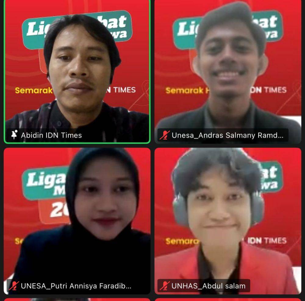 Liga Debat Mahasiswa Unhas Vs Unesa