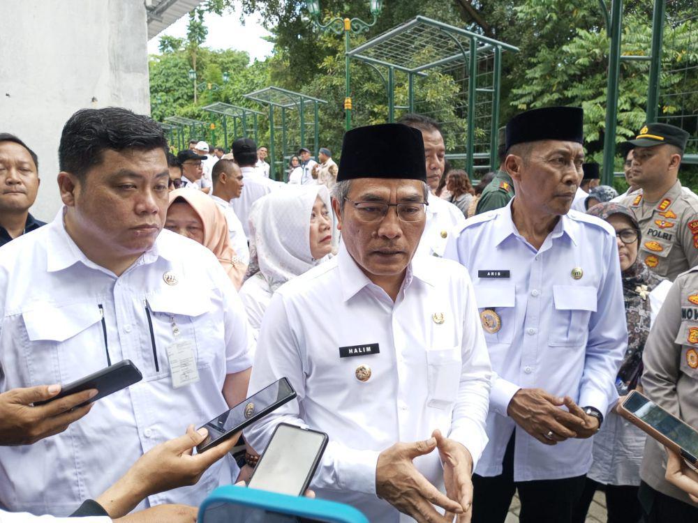 Bupati Bantul, Abdul Halim Muslih.(IDN Times/Daruwaskita)